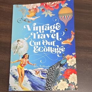 Vintage Travel Cut Out & Collage Book
